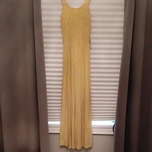 Dex Sunlit Yellow Maxi Dress
